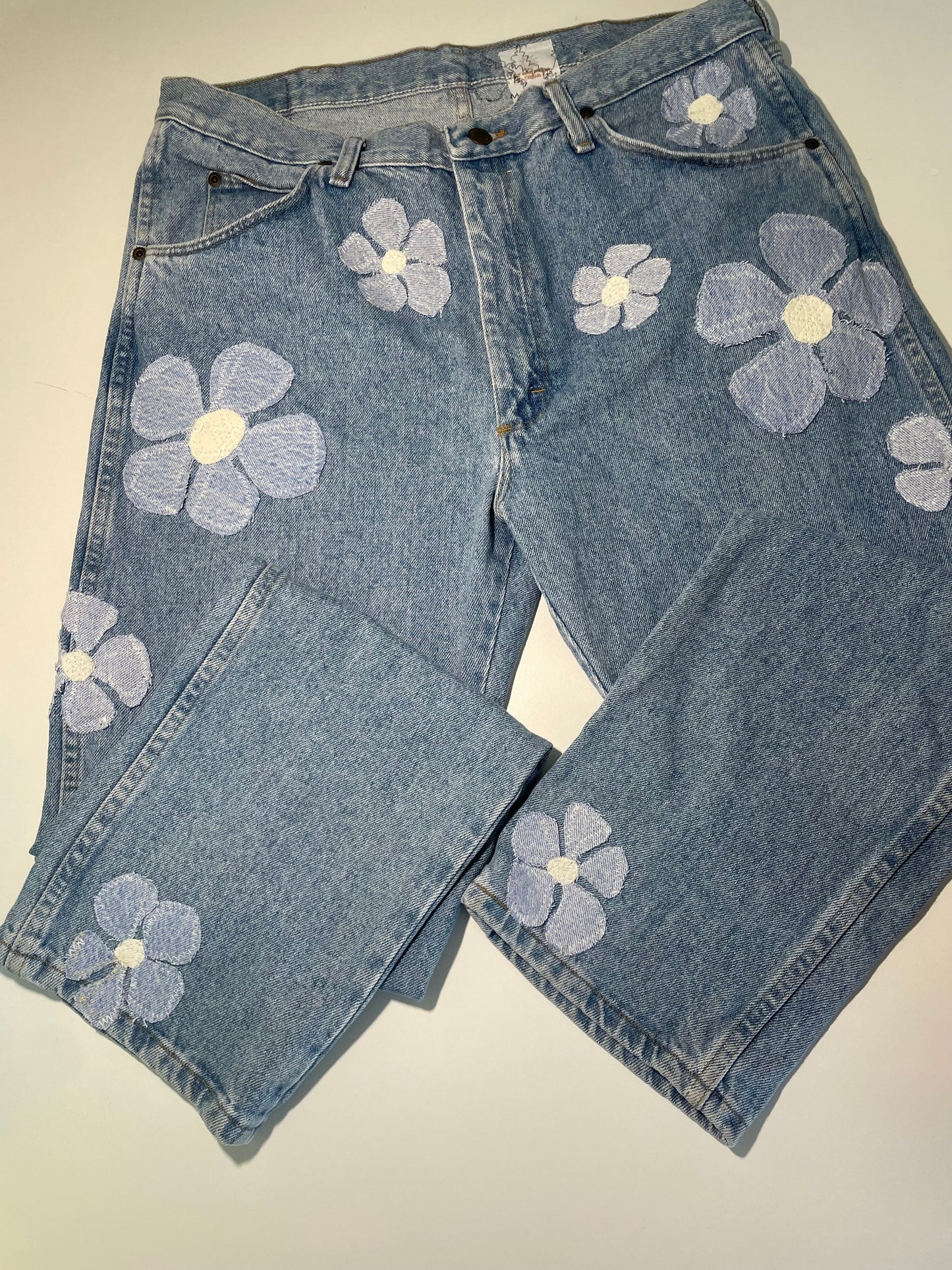 Flowered Wranglers (36x34)