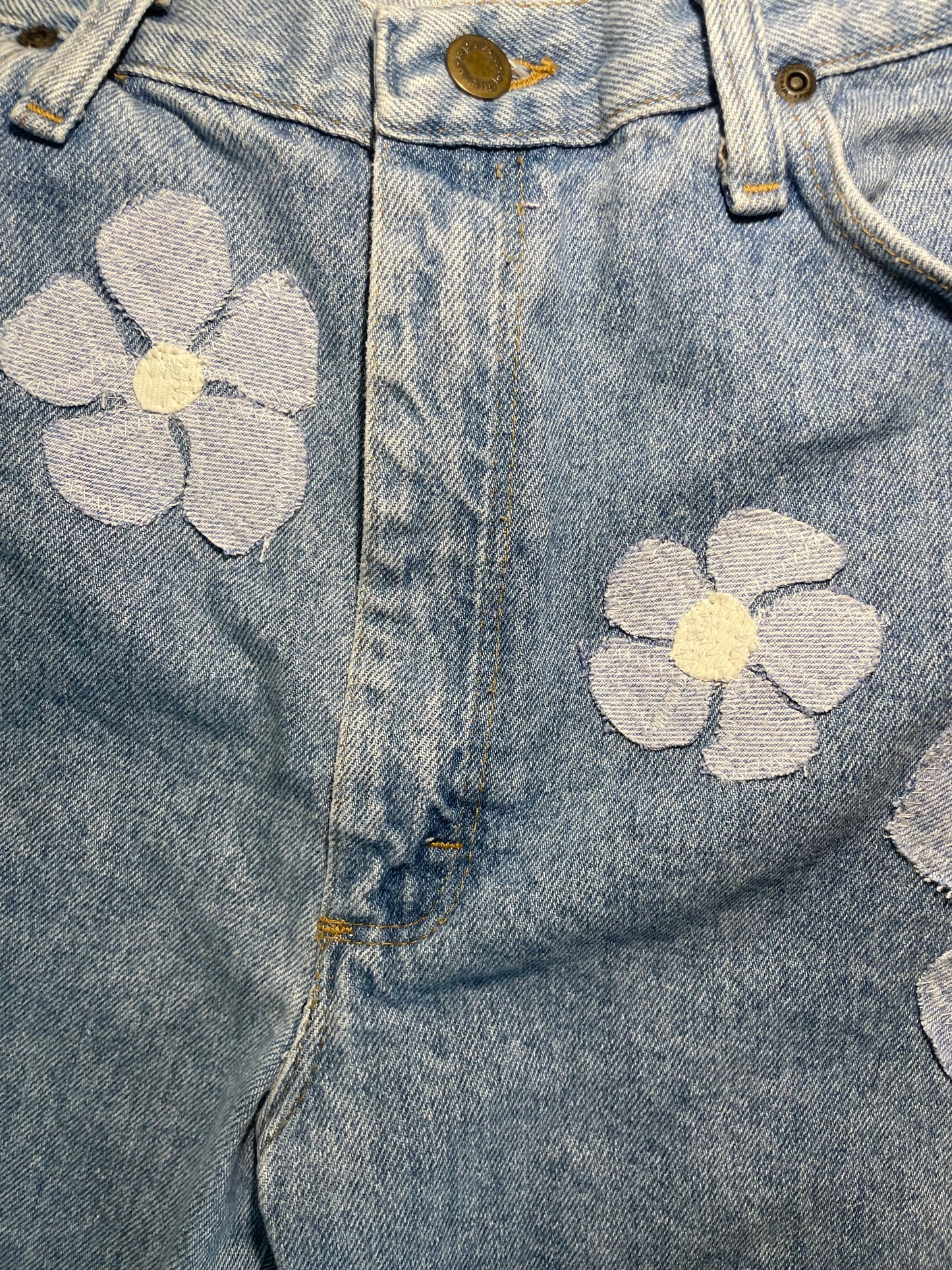 Flowered Wranglers (36x34)