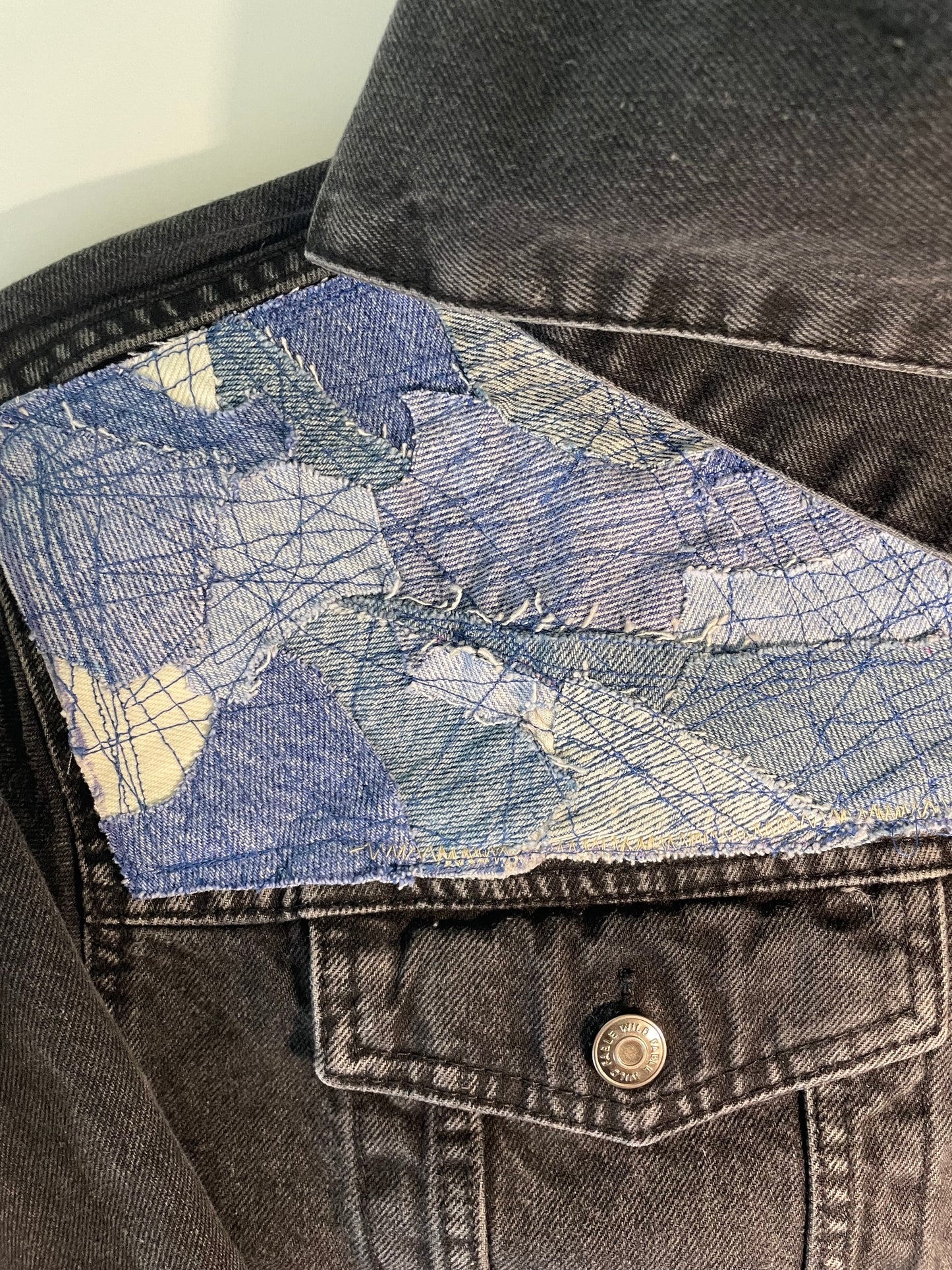 Hooded Denim Jacket (XL)