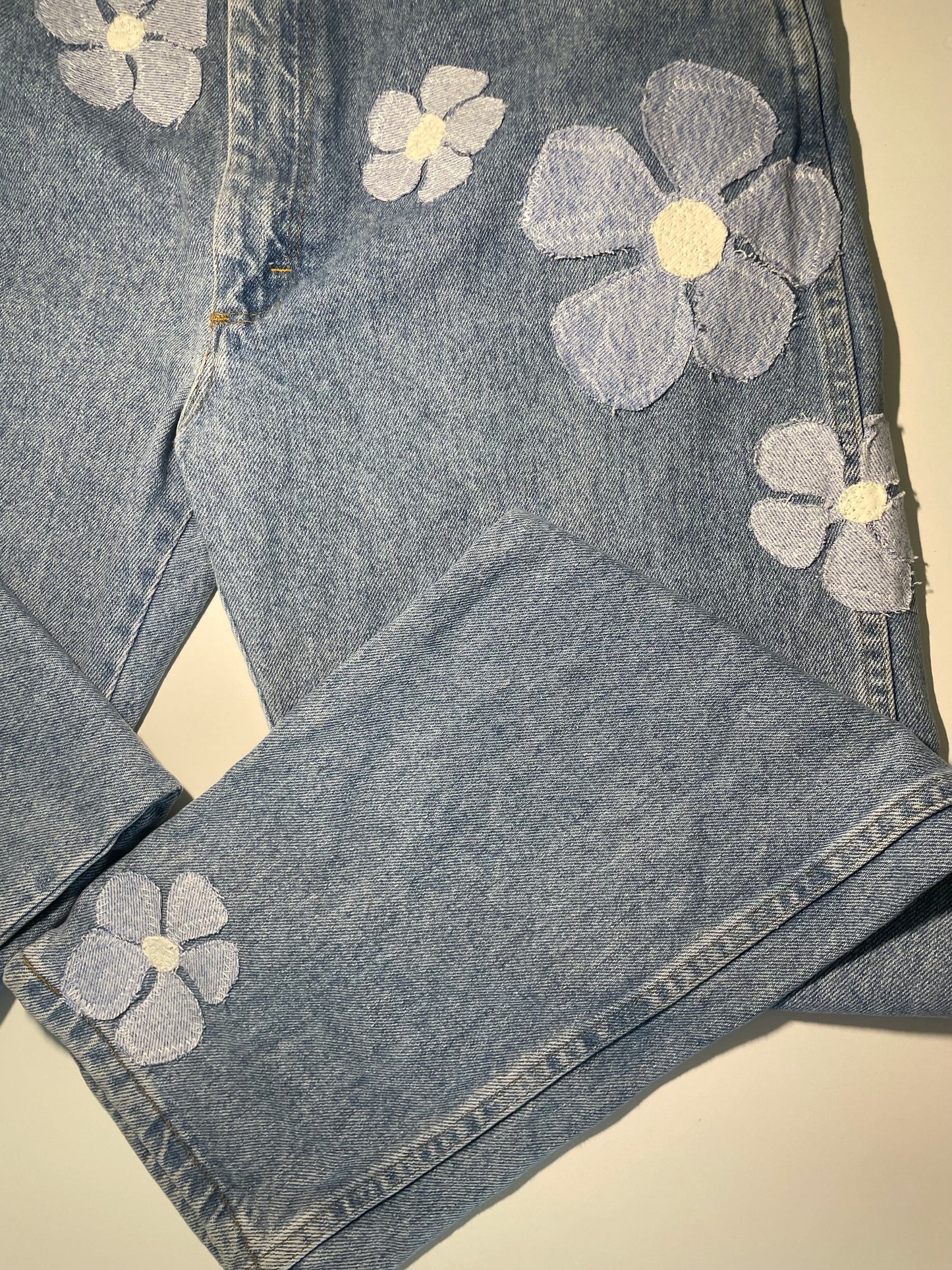 Flowered Wranglers (36x34)