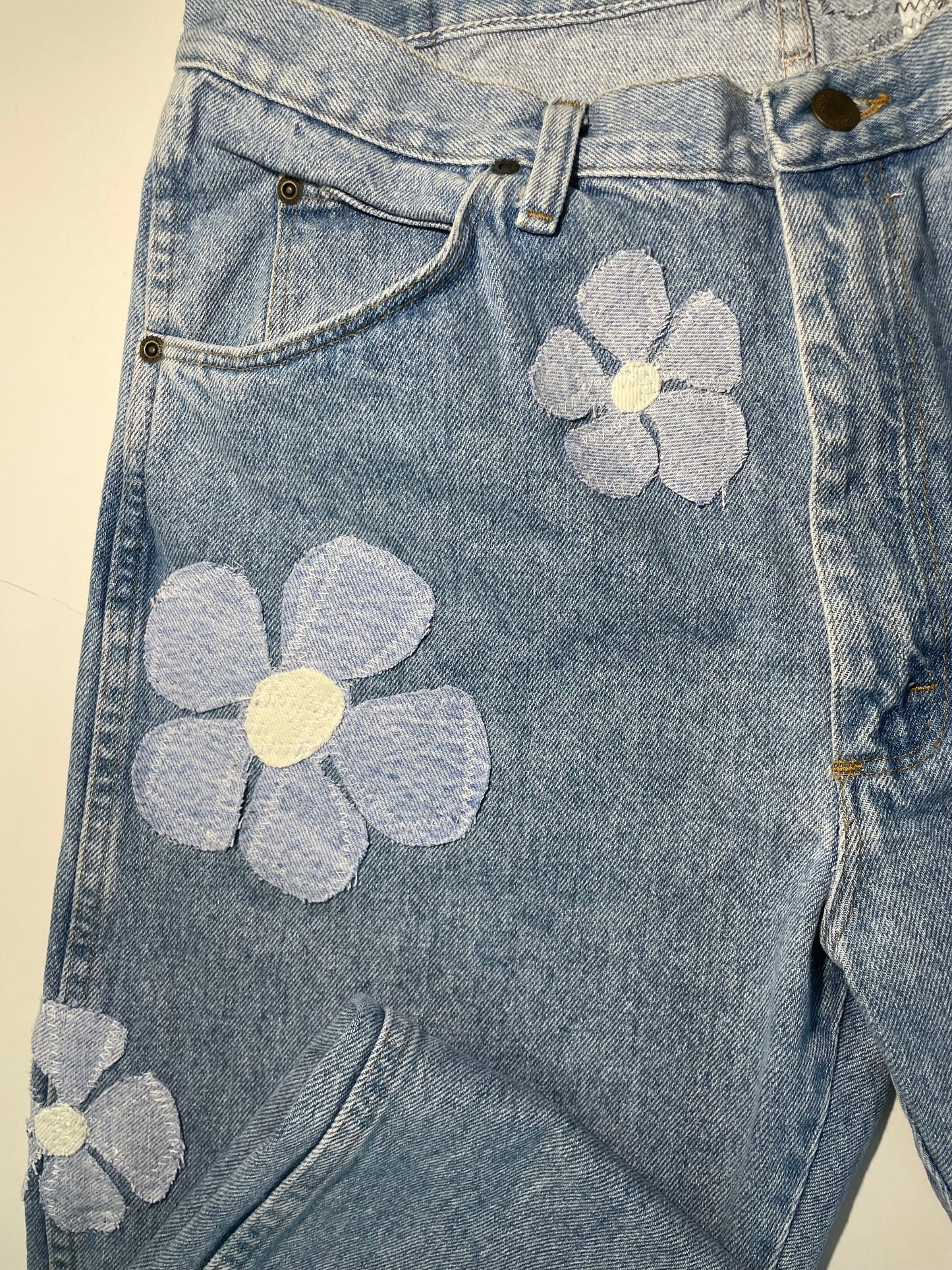 Flowered Wranglers (36x34)