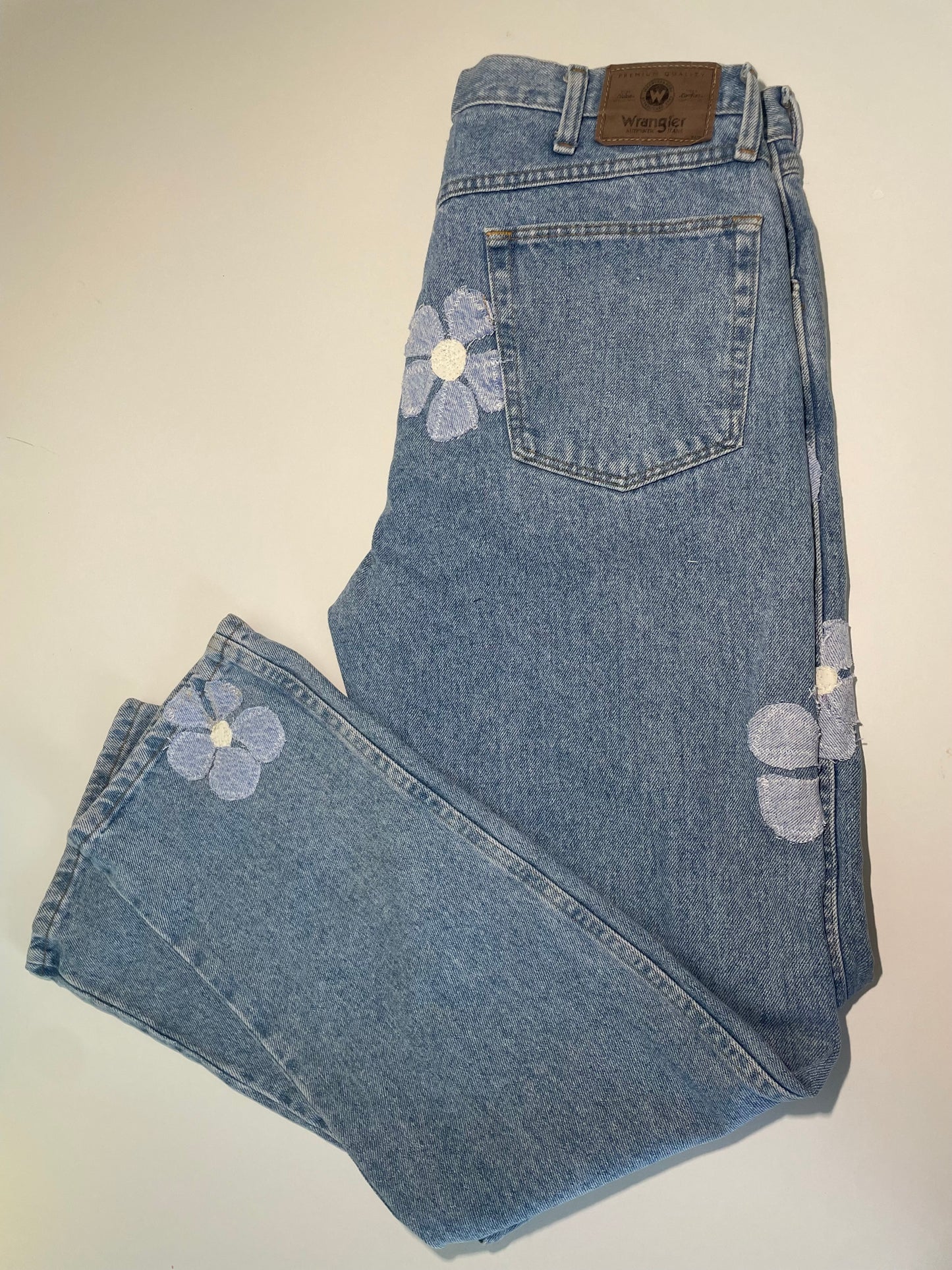 Flowered Wranglers (36x34)