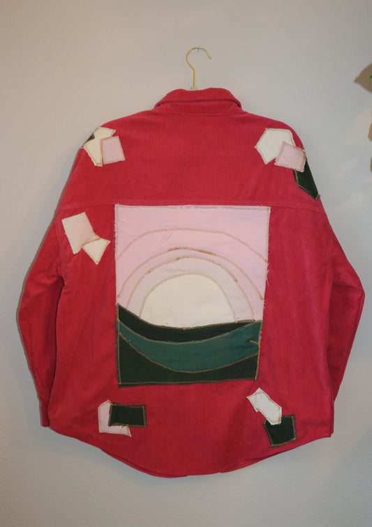 “Painted Morning” Corduroy Jacket